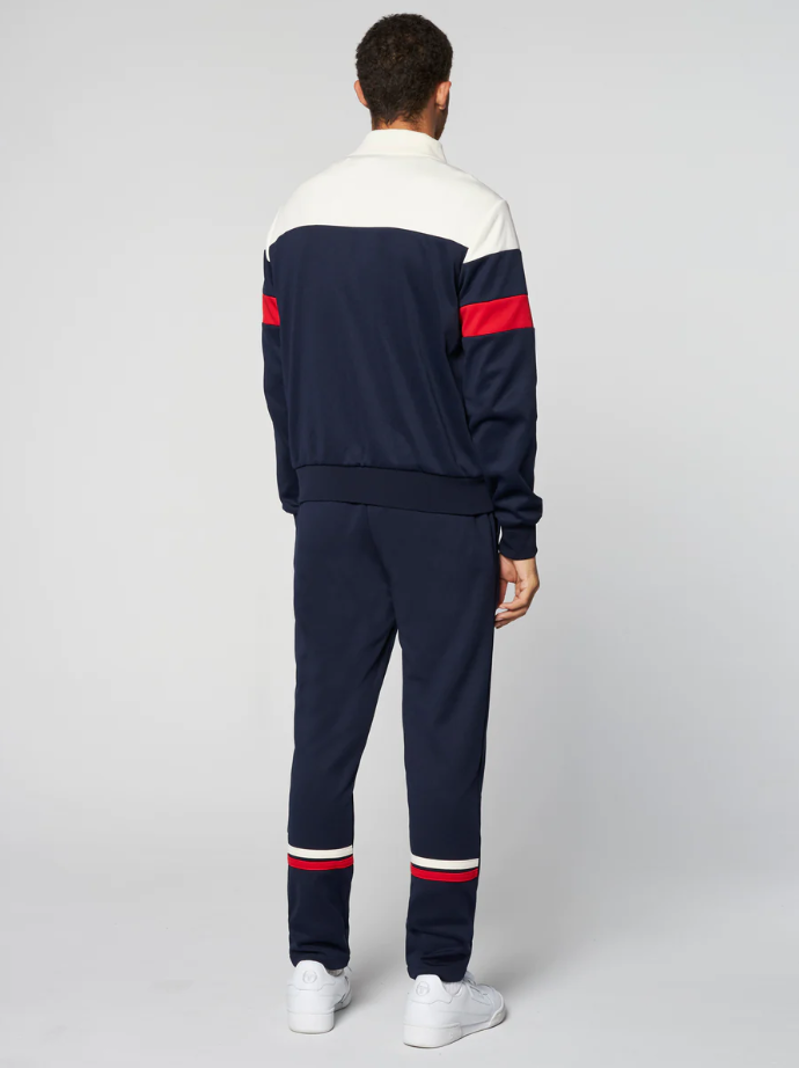 Sergio Tacchini  Tomme Track Top Cream/Blue XXXL ONLY-8